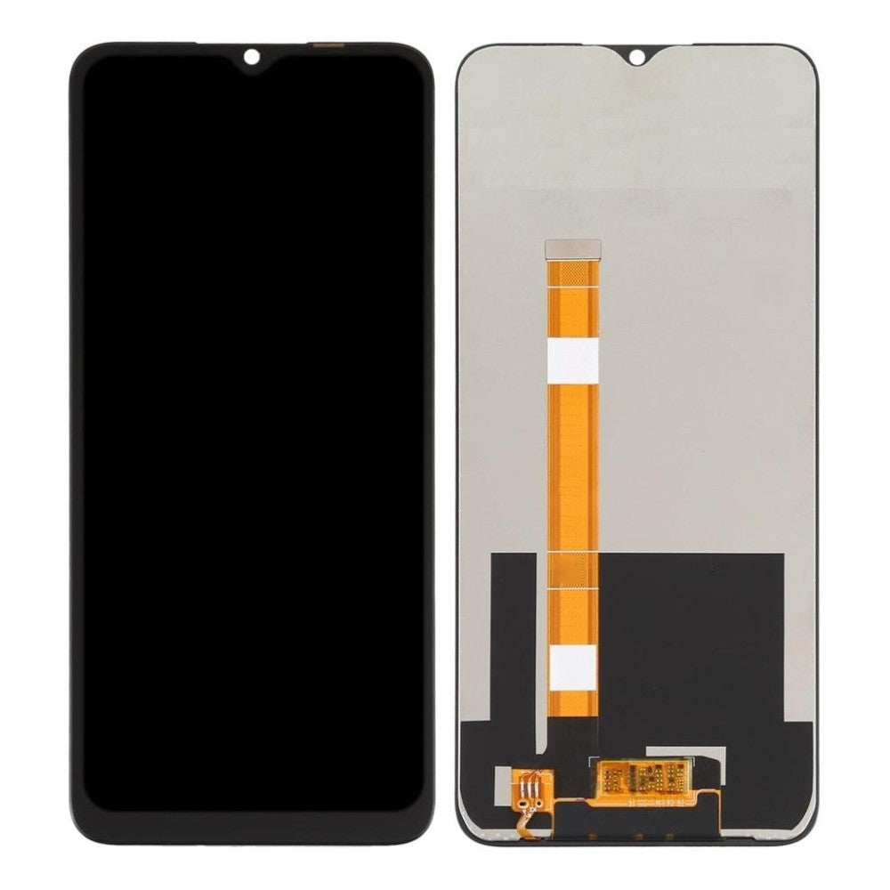 LCD with Touch Screen for OPPO A15 - Blue (display glass combo folder)