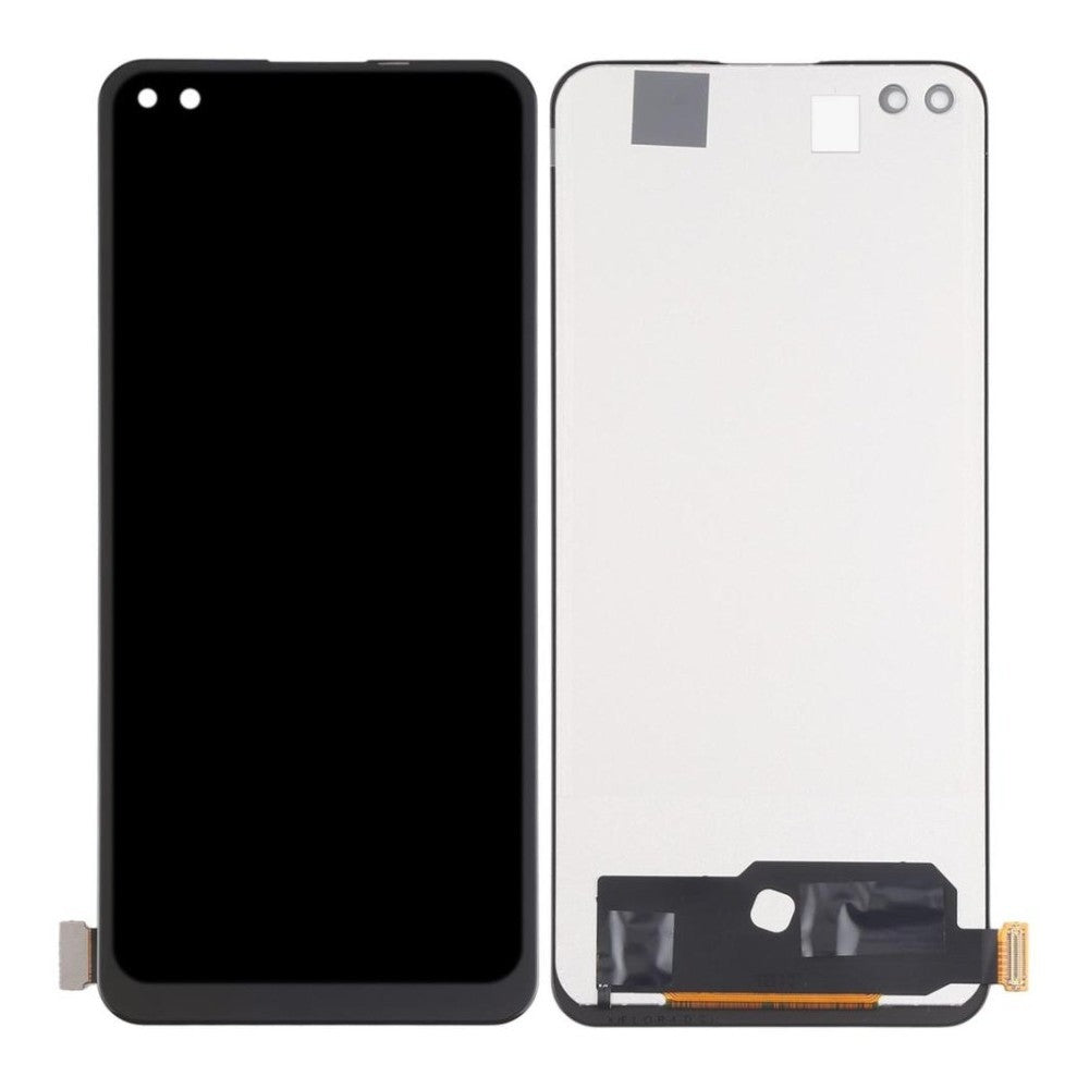 LCD with Touch Screen for Oppo F17 Pro - White (display glass combo folder)