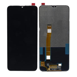 LCD with Touch Screen for Realme 5 Pro - White (display glass combo folder)