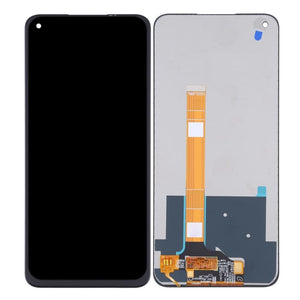 LCD with Touch Screen for Realme 6 - White (display glass combo folder)