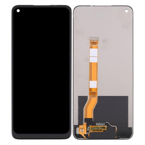 LCD with Touch Screen for Realme 8i - White (display glass combo folder)
