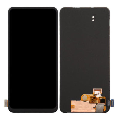 LCD with Touch Screen for Realme X - Black (display glass combo folder)