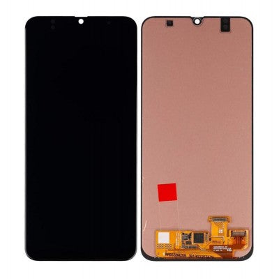 LCD with Touch Screen for Samsung Galaxy A30 - Blue (display glass combo folder)