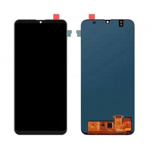 LCD with Touch Screen for Samsung Galaxy A30s - White (display glass combo folder)