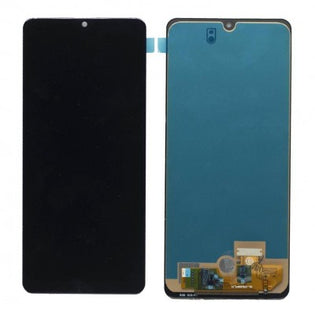 LCD with Touch Screen for Samsung Galaxy A31 - White (display glass combo folder)