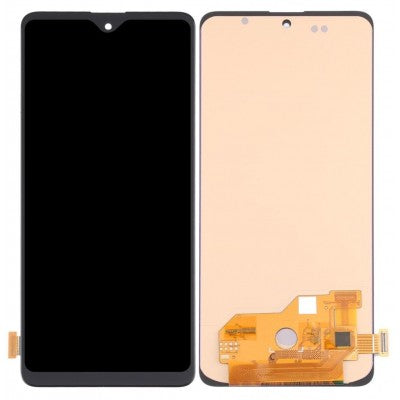 LCD with Touch Screen for Samsung Galaxy A51 - Blue (display glass combo folder)