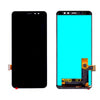 LCD with Touch Screen for Samsung Galaxy A8 Plus 2018 - Blue (display glass combo folder)