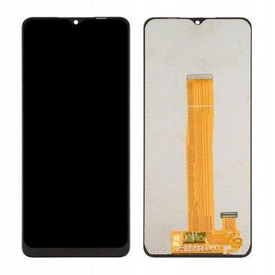 LCD with Touch Screen for Samsung Galaxy F12 - White (display glass combo folder)