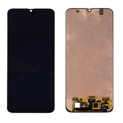 LCD with Touch Screen for Samsung Galaxy M30 - Blue (display glass combo folder)
