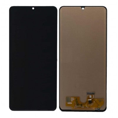 LCD with Touch Screen for Samsung Galaxy M32 - White (display glass combo folder)