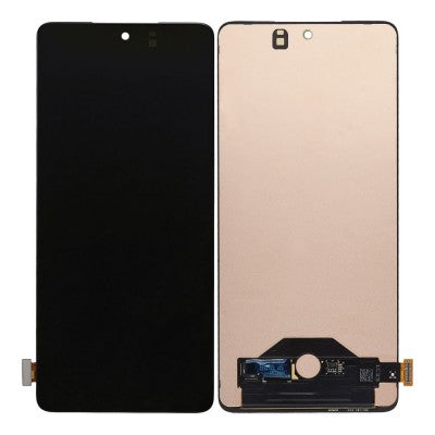 LCD with Touch Screen for Samsung Galaxy M52 5G - White (display glass combo folder)