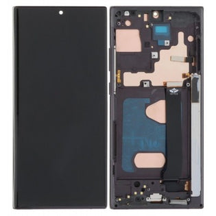 LCD with Touch Screen for Samsung Galaxy Note 20 Ultra 5G - Black (display glass combo folder)