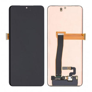 LCD with Touch Screen for Samsung Galaxy S20 Ultra 5G - Black (display glass combo folder)