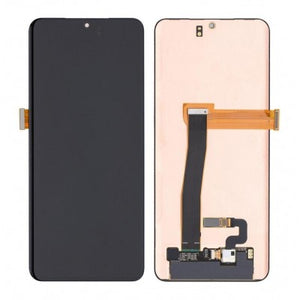 LCD with Touch Screen for Samsung Galaxy S20 Ultra 5G - White (display glass combo folder)