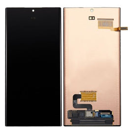 LCD with Touch Screen for Samsung Galaxy S22 Ultra 5G - Black (display glass combo folder)