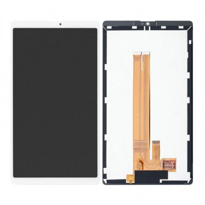 LCD with Touch Screen for Samsung Galaxy Tab A7 Lite - White (display glass combo folder)