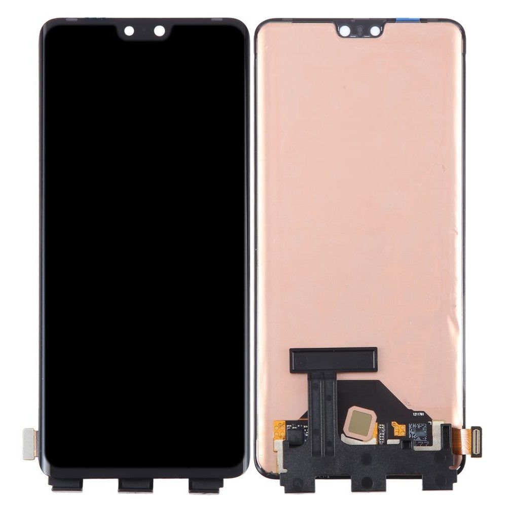 LCD with Touch Screen for Vivo V23 Pro - Black (display glass combo folder)