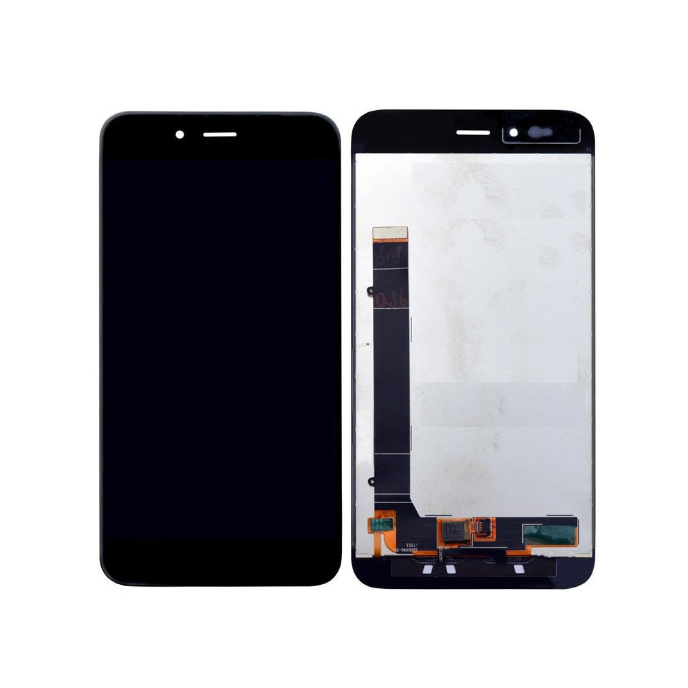 LCD with Touch Screen for Xiaomi Mi A1 - Black (display glass combo folder)