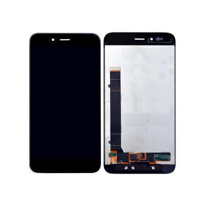 LCD with Touch Screen for Xiaomi Mi A1 - Black (display glass combo folder)