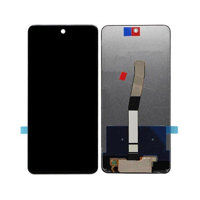 LCD with Touch Screen for Xiaomi Redmi Note 9 Pro - White (display glass combo folder)