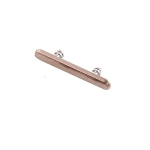 Power Button Outer for Apple iPhone XS Gold - Plastic On Off Switch