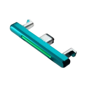 Power Button Outer for Oppo Reno2 F Green - Plastic On Off Switch