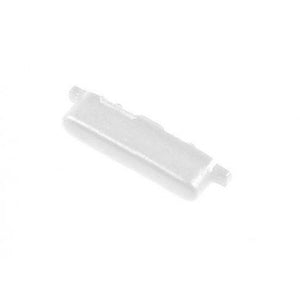 Power Button Outer for Samsung Galaxy M32 White - Plastic On Off Switch