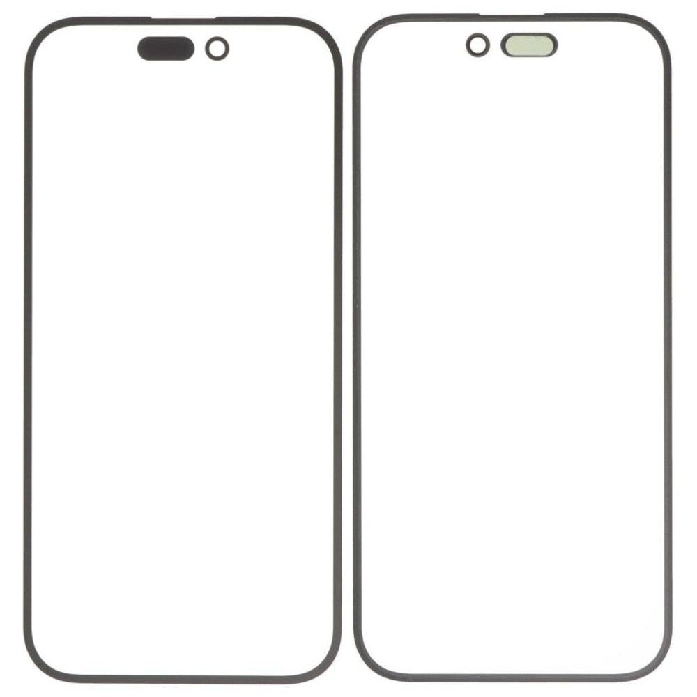 Front Glass for Apple iPhone 14 Pro - Silver