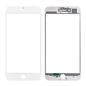 Front Glass for Apple iPhone 7 Plus - Silver