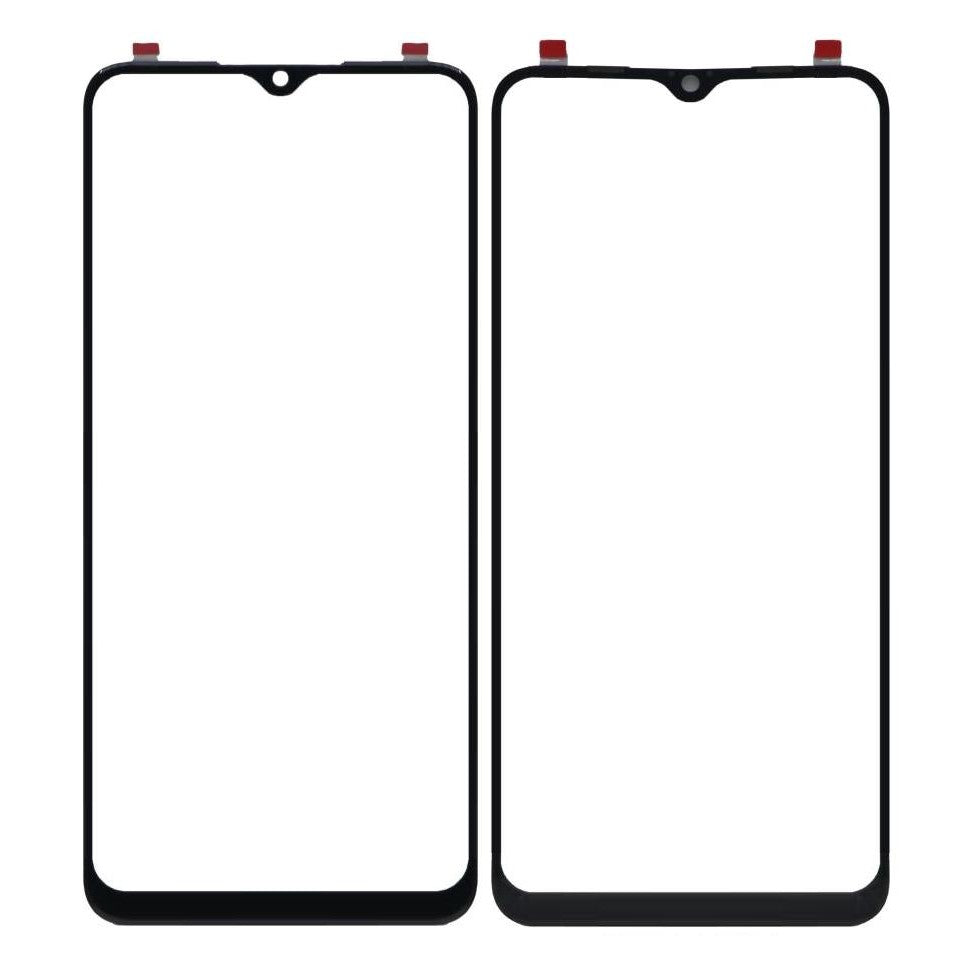 Front Glass for Oppo A3s - Black
