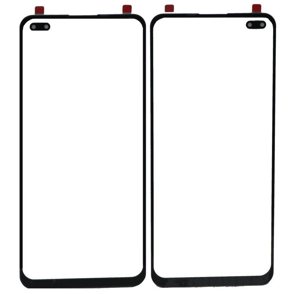Front Glass for Oppo F17 Pro - Blue