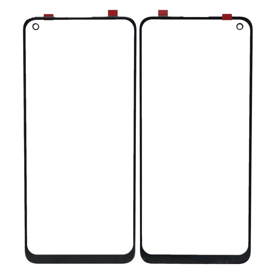 Front Glass for Realme 8 - Black