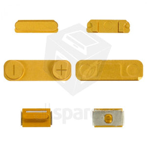 Side Button For Apple iPhone 5 - Golden