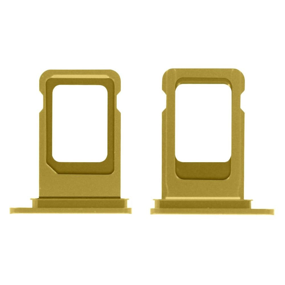 SIM Card Holder Tray for Apple iPhone 11 - Yellow