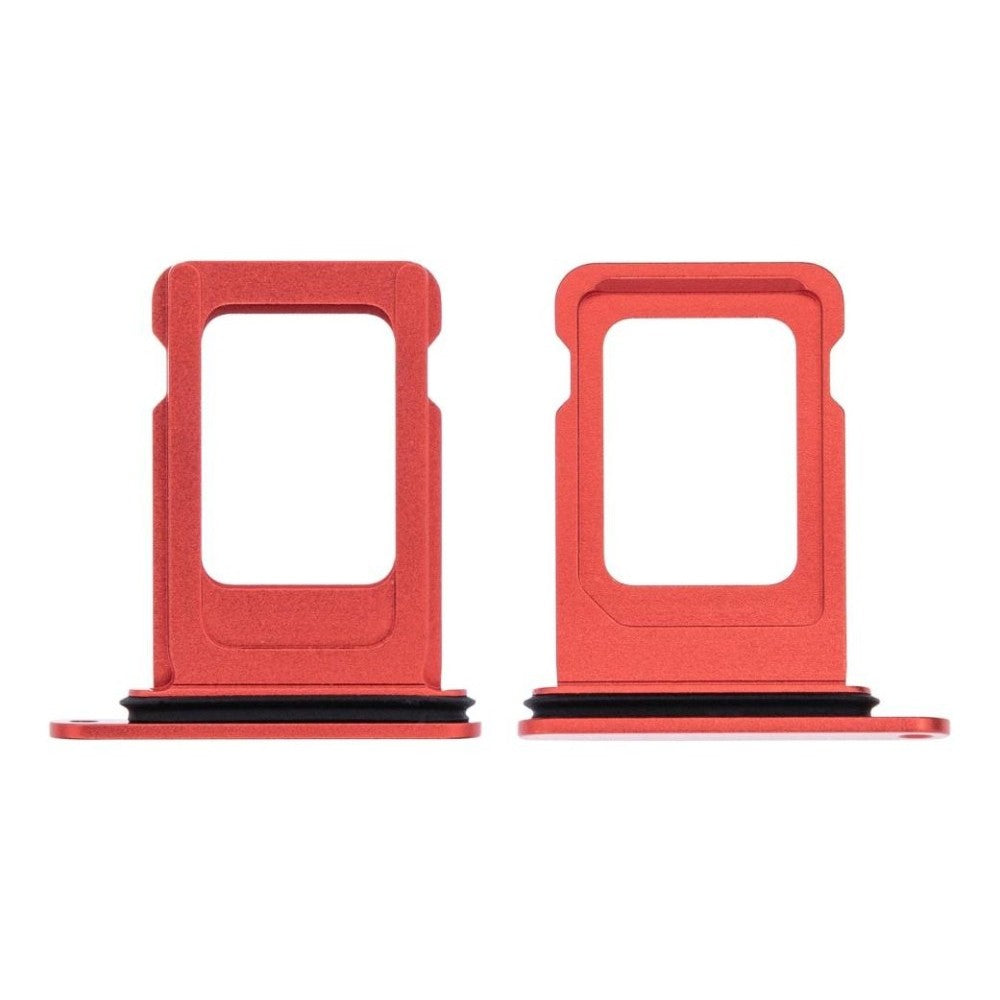 SIM Card Holder Tray for Apple iPhone 12 Mini - Red