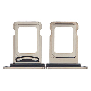 SIM Card Holder Tray for Apple iPhone 15 Pro Max - Gold