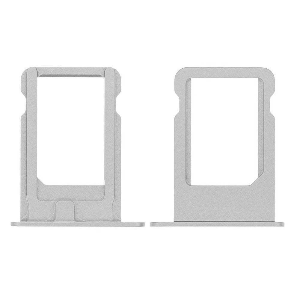 SIM Card Holder Tray for Apple iPhone 5s  - Silver