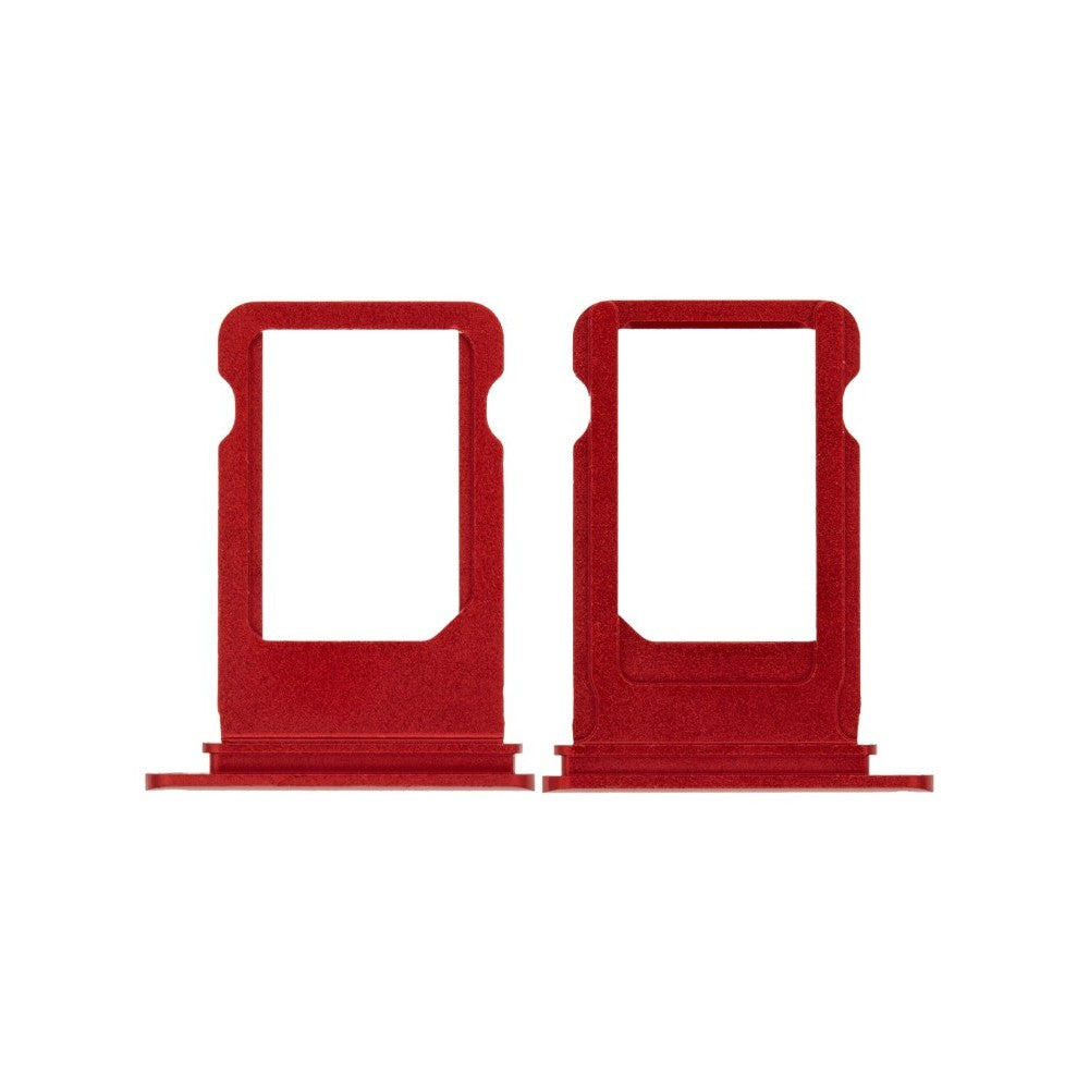SIM Card Holder Tray for Apple iPhone 7 Plus - Red