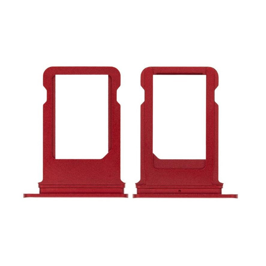 SIM Card Holder Tray for Apple iPhone 8 Plus - Red