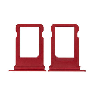 SIM Card Holder Tray for Apple iPhone 8 Plus - Red