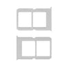 SIM Card Holder Tray for OnePlus 5 - White