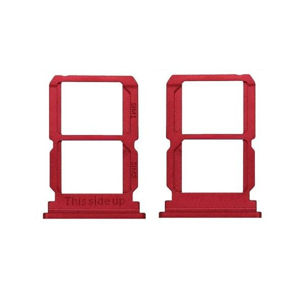 SIM Card Holder Tray for OnePlus 5T - Red
