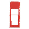 SIM Card Holder Tray for Samsung Galaxy A20 - Red