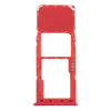 SIM Card Holder Tray for Samsung Galaxy A21s - Red