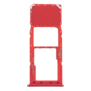 SIM Card Holder Tray for Samsung Galaxy A21s - Red