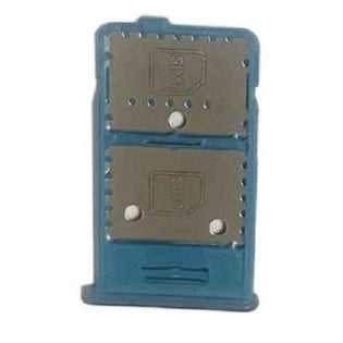 SIM Card Holder Tray for Samsung Galaxy F62 - Blue