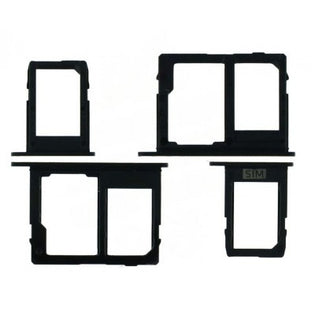 SIM Card Holder Tray for Samsung Galaxy J6 - Black