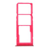 SIM Card Holder Tray for Samsung Galaxy M31 - Red