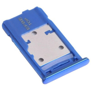 SIM Card Holder Tray for Samsung Galaxy M31s - Blue