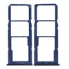 SIM Card Holder Tray for Samsung Galaxy M51 - Blue
